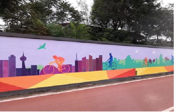 金平墙体彩绘-围墙