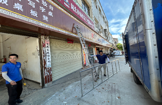 金平装招牌的时候要注意什么？