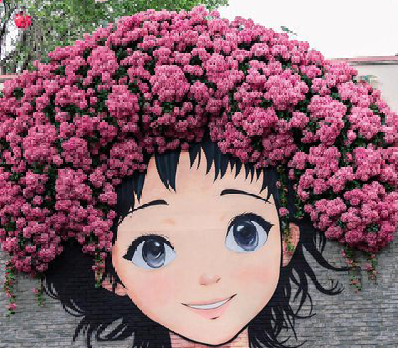 金平墙体彩绘-网红墙打卡