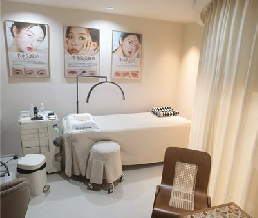 金平美容店装修小技巧