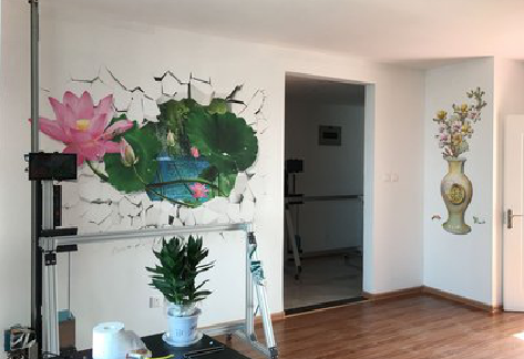 金平墙体彩绘相比墙纸的优势。