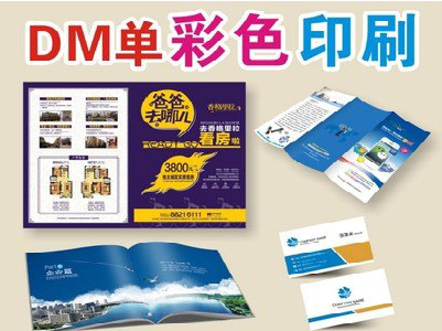 金平单页印刷，色彩搭配简单。